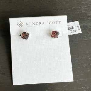 Kendra Scott Aurelia Stud Earrings in Dusted Gold